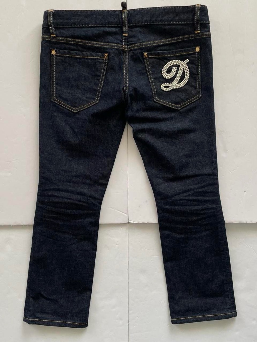 dsquared² 2012 low rise cropped jeans